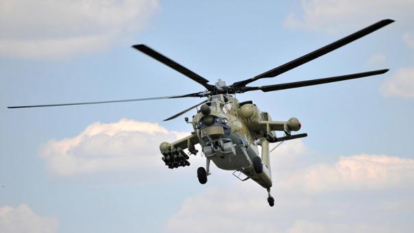 روسيا تختبر مروحية جديدة في سوريا