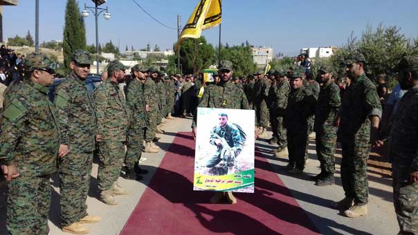 تشييع الشهيدين جعفر الموسوي وحيدر البزال في بلدتي قرحا والبزالية البقاعيتين