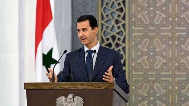 الرئيس الأسد: الحرب في سوريا لم تغيّر مبادئنا.. دعم روسيا وايران وحزب الله ساهم في صمودنا.. ومستمرون في ضرب الارهاب