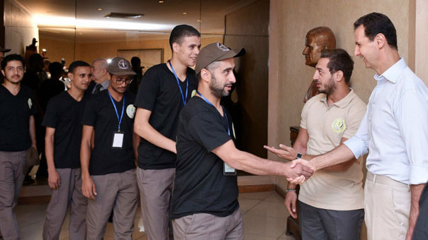 الأسد لمخيم الشباب العرب: سيستمر فشل اعداء الامة ما دامت شعلة المقاومة متّقدة في نفوس شبابنا العربي