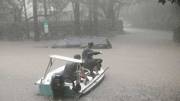 سيول مدمرة في &rsquo;هيوستن&rsquo; الأميركية بعد أسوأ إعصار