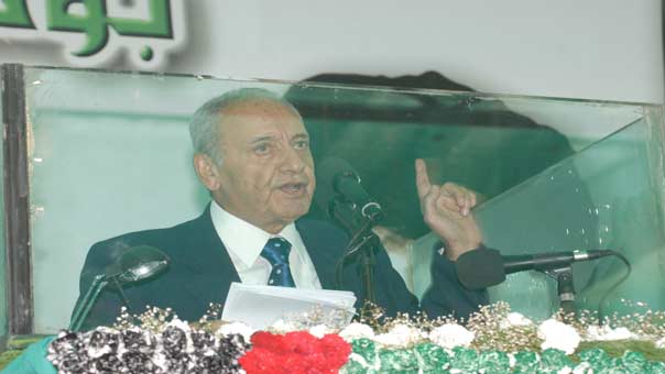 الرئيس بري في الذكرى 39 لتغييب الإمام الصدر