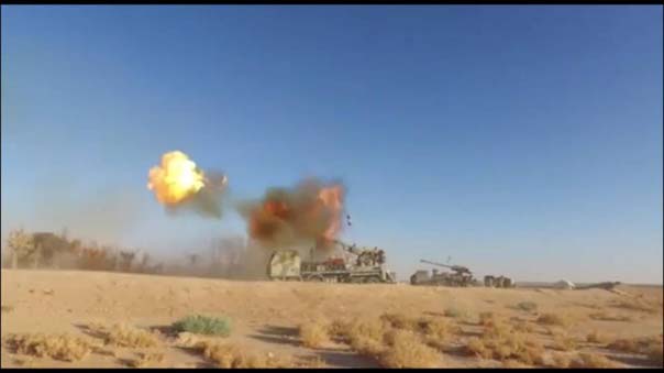 الاوتستراد الدولي بين دير الزور - دمشق بات بقبضة الجيش السوري والحلفاء.. وارهابيو ’داعش’ يهربون باتجاه الميادين