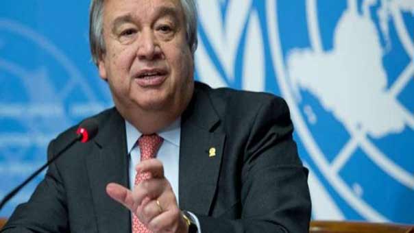 غوتيريس: التقدم بمكافحة الإرهاب في سوريا بخلق ظروف ملائمة لحل الأزمة