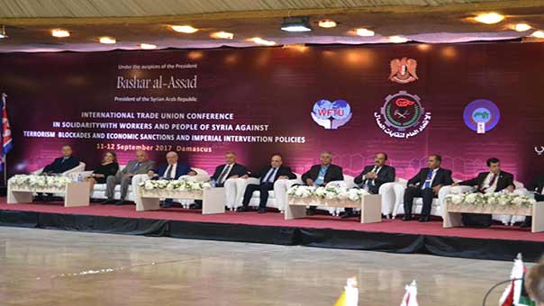  عمّال العالم يتحدون في سوريا