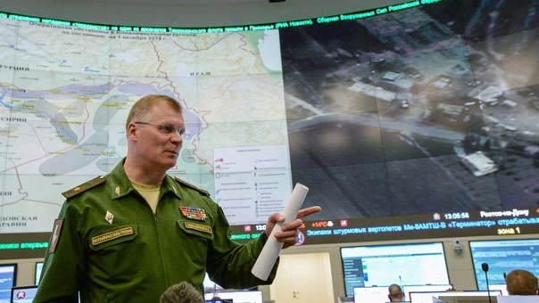 القيادة الجوية الروسية في سوريا أخطرت الولايات المتحدة بالعملية العسكرية في دير الزور