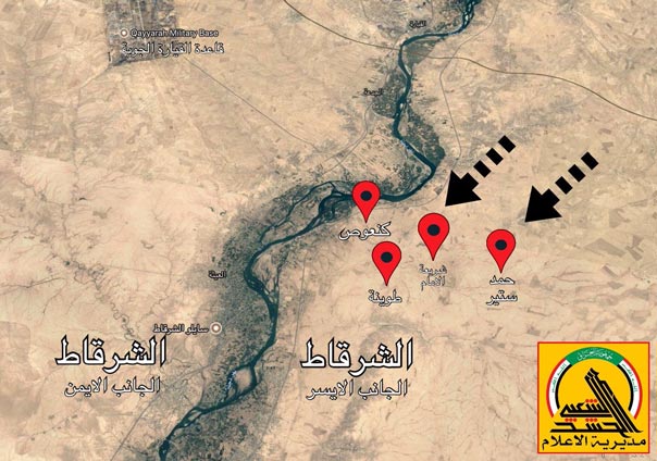 الجيش العراقي يتقدّم في الحويجة ويحرّر قضاء ’عنة’ غربي الأنبار