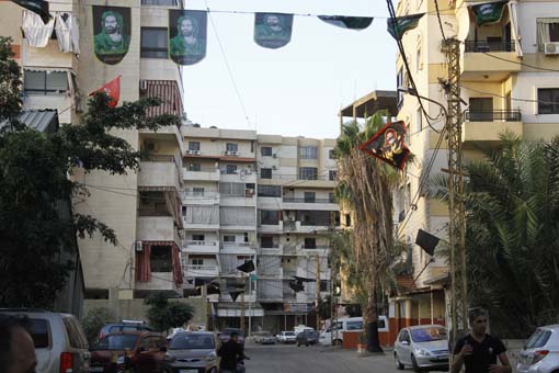 السواد يلفّ شوارع الضاحية الجنوبية