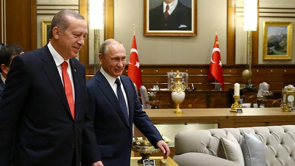 بوتين بعد لقائه أردوغان: تم تحقيق الظروف اللازمة لإنهاء الحرب الأهلية السورية