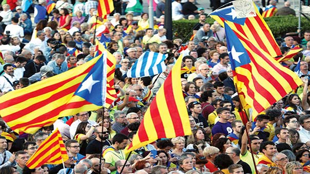 كاتالونيا تستعد لاستفتاء الاستقلال &rsquo;التاريخي&rsquo; عن إسبانيا الأحد