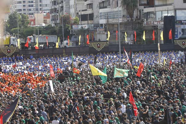 الضاحية الجنوبية لبيروت تحيي مراسم العاشر من محرّم