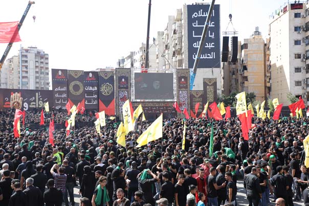 الضاحية الجنوبية لبيروت تحيي مراسم العاشر من محرّم