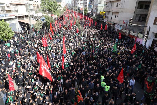 الضاحية الجنوبية لبيروت تحيي مراسم العاشر من محرّم