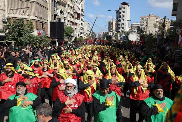 الضاحية الجنوبية لبيروت تحيي مراسم العاشر من محرّم