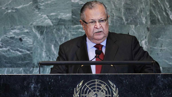 وفاة الرئيس العراقي السابق جلال طالباني

