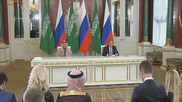 لافروف والجبير: الأولوية في سوريا هي محاربة الإرهاب وحل أزمات المنطقة بالحوار

