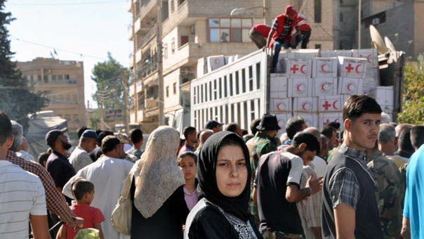 الأمم المتحدة: لا يمكن إيصال مساعدات إنسانية إلى دير الزور بسبب المعارك