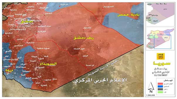 هكذا أنهى الجيش السوري والحلفاء وجود الإرهابيين في ريف السويداء والمخافر الحدودية مع الاردن