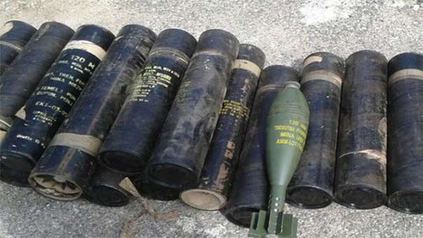 ضبط أسلحة إسرائيلية في مناطق مُحرّرة في ريفي حمص وحماة