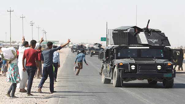 القوات العراقية تستعيد سنجار والدبس وحقلي باي حسن وأفانا النفطيين