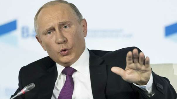  بوتين: هزيمة &rsquo;الإرهاب&rsquo; في سوريا باتت وشيكة