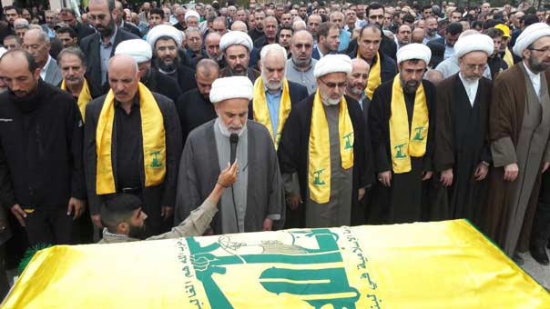 حزب الله وأهالي بلدة رأس اسطا في جبيل يشيعون الشهيد حكمت علي حيدر أحمد