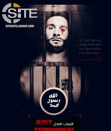 نادي &rsquo;برشلونة&rsquo; يعلق على استخدام &rsquo;داعش&rsquo; لصورة ميسي