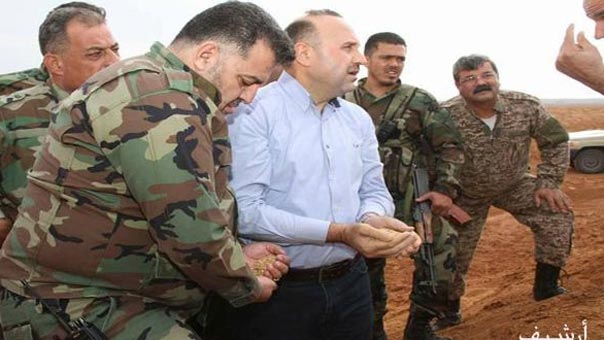 العثور على 3 آلاف طن من القمح المسروق ومستودع أسلحة وذخيرة بمواقع لـ &rsquo;داعش&rsquo; في ريف حماة