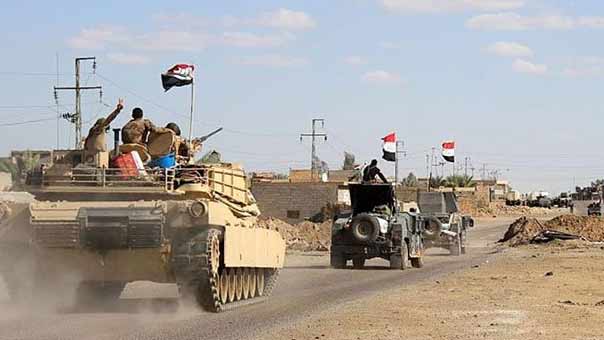 القوات العراقية تستعيد  منشآت غرب الأنبار ومعبرًا على الحدود مع تركيا