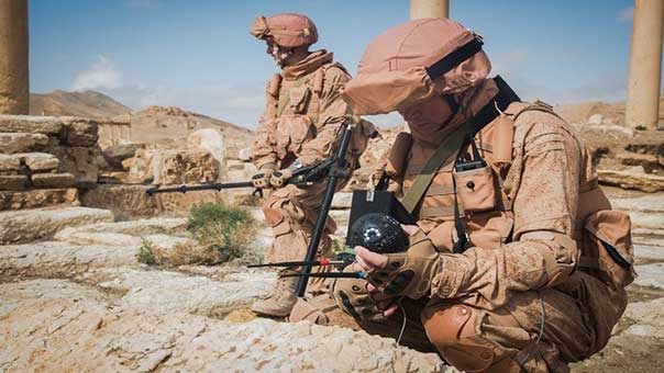 العثور على ألغام إيطالية زرعها المسلحون في حلب قبل تحريرها