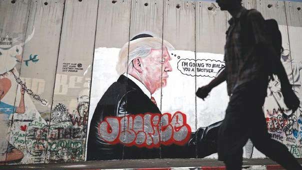 الفنّ أسلوب فلسطيني آخر لتعريف العالم بأسوء جدار عازل!