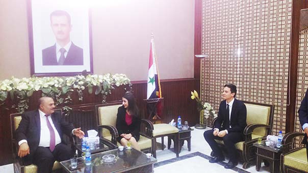 ’العهد’ يواكب وصول السفير اللبناني الجديد إلى دمشق..