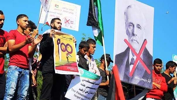 مئة عام مرّت على الوعد المشؤوم..والفلسطينيون أكثر إيماناً بحقهم المسلوب