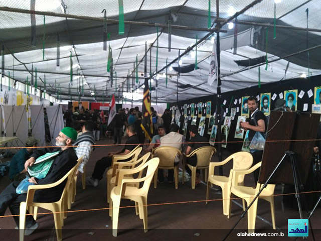 بالصور.. العهد يرافق &rsquo;المشاية&rsquo; على الطريق نحو كربلاء المقدسة