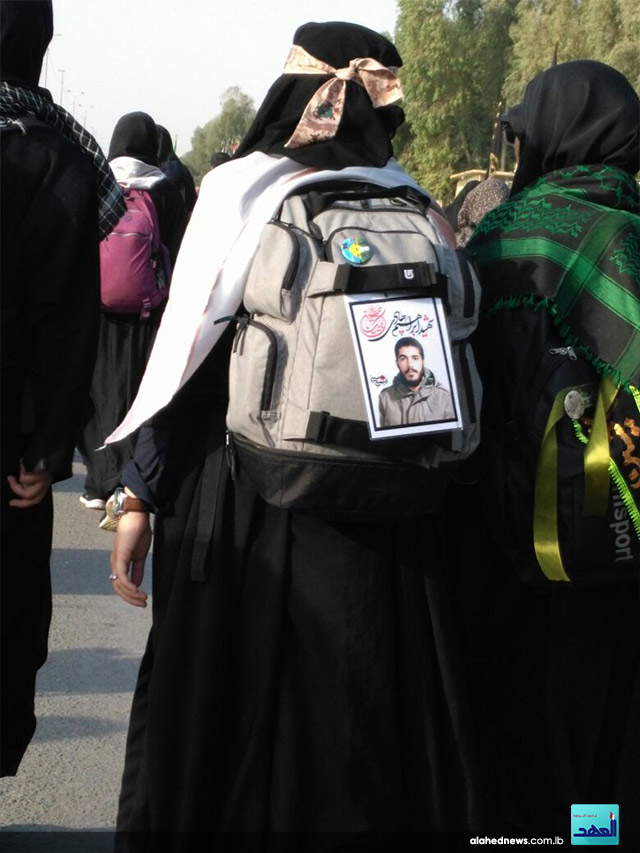 بالصور.. العهد يرافق &rsquo;المشاية&rsquo; على الطريق نحو كربلاء المقدسة