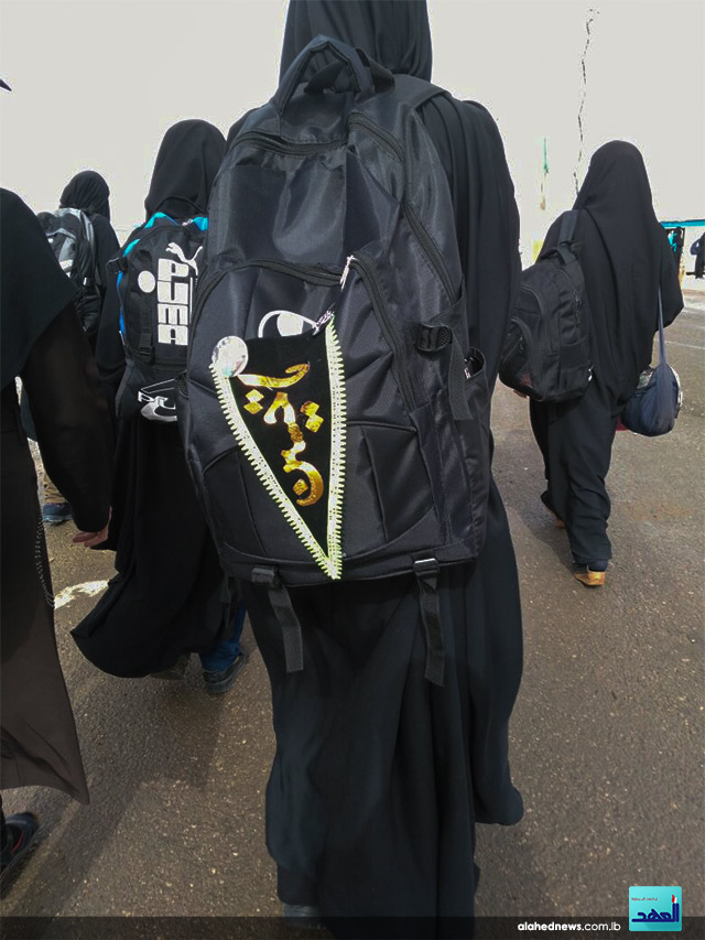 بالصور.. العهد يرافق &rsquo;المشاية&rsquo; على الطريق نحو كربلاء المقدسة