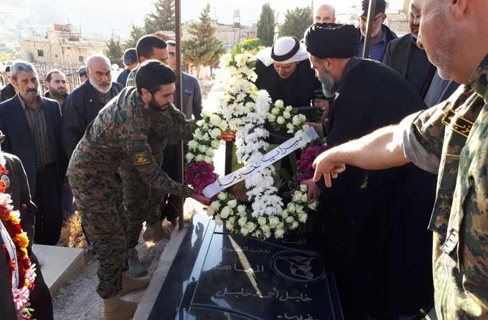 حزب الله يحيي "يوم الشهيد" في البقاع الشمالي بمراسم خاصة