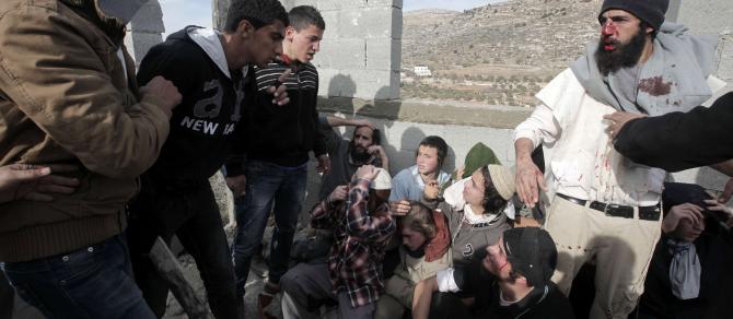 قرية &rsquo;قصرة&rsquo; الفلسطينية تتصدى لأطماع الاحتلال التوسعية.. وتردع مستوطنيه