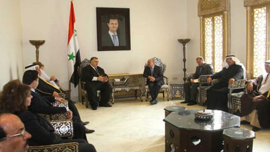 رئيس مجلس الشعب السوري: نتطلع إلى إعادة افتتاح المنافذ الحدودية بين سوريا والعراق