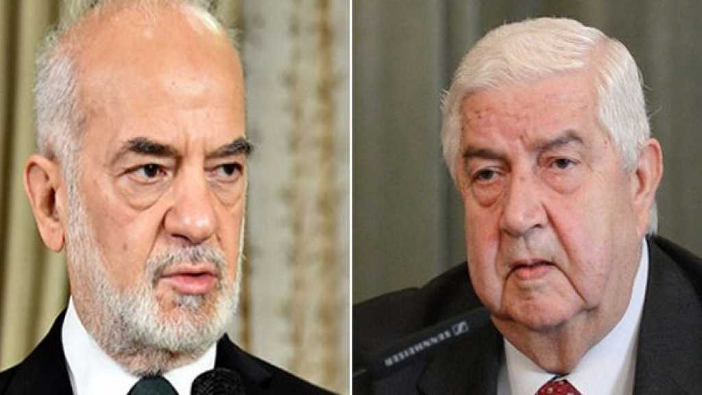 المعلم في رسالة لنظيره العراقي: التنسيق بين البلدين لمواجهة التحديات وتفعيل الإتفاقيات