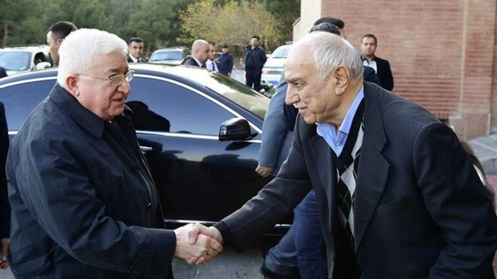 الرئيس العراقي يلتقي بالمعارضة في إقليم كردستان