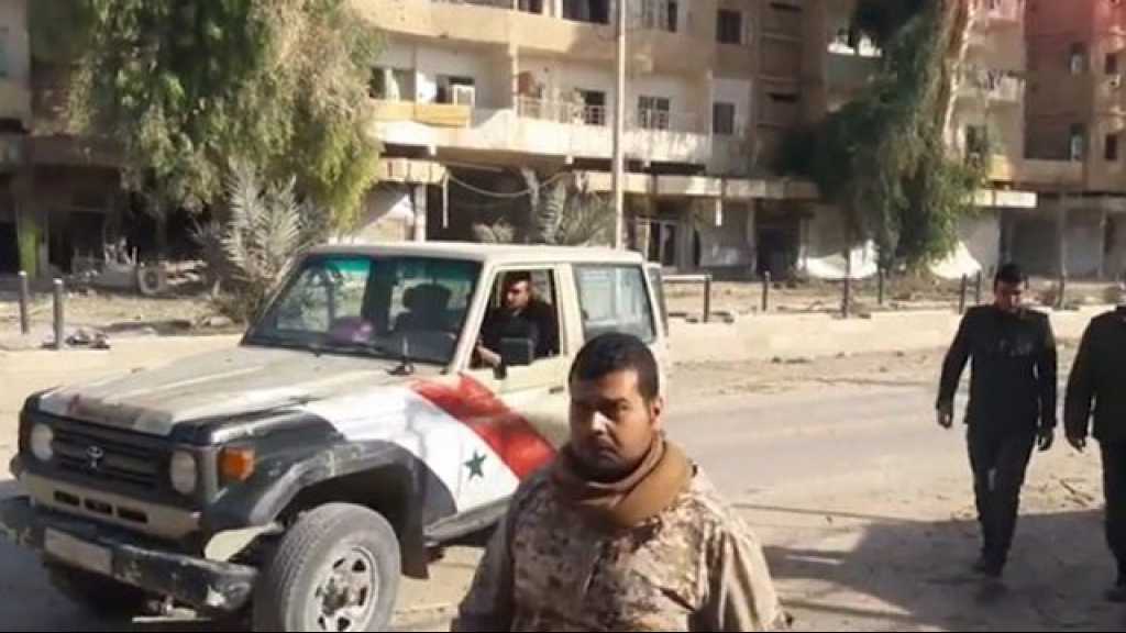 وحدات الشرطة تعود إلى مركزها في البوكمال