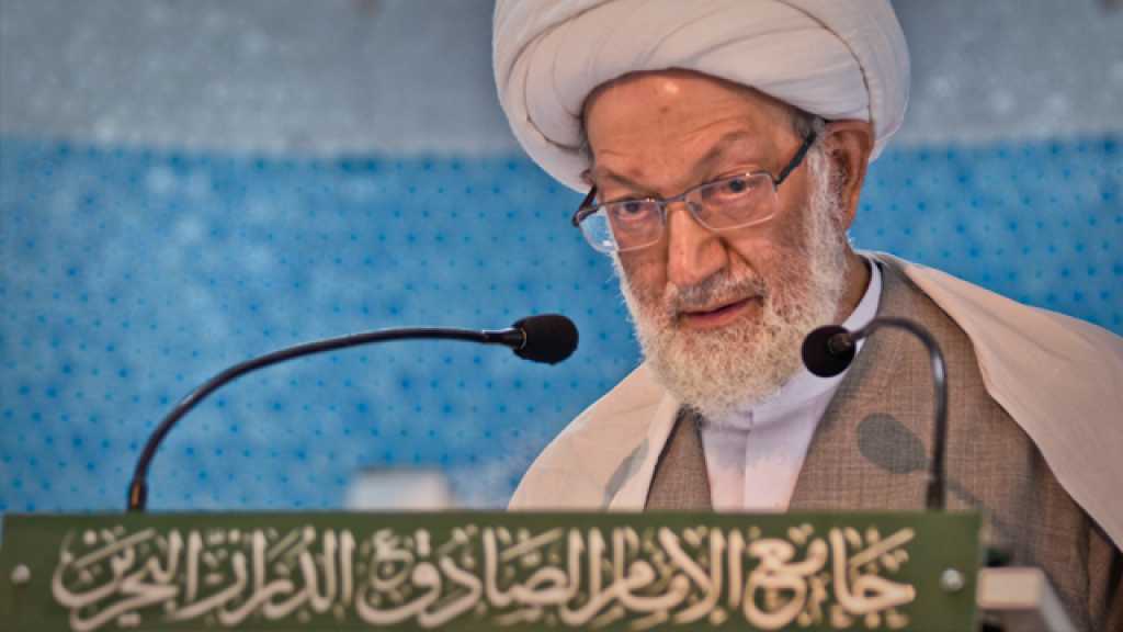  الوفاق البحرينية: الشيخ قاسم يحتاج لعدة عمليات جراحية ولرعاية صحية