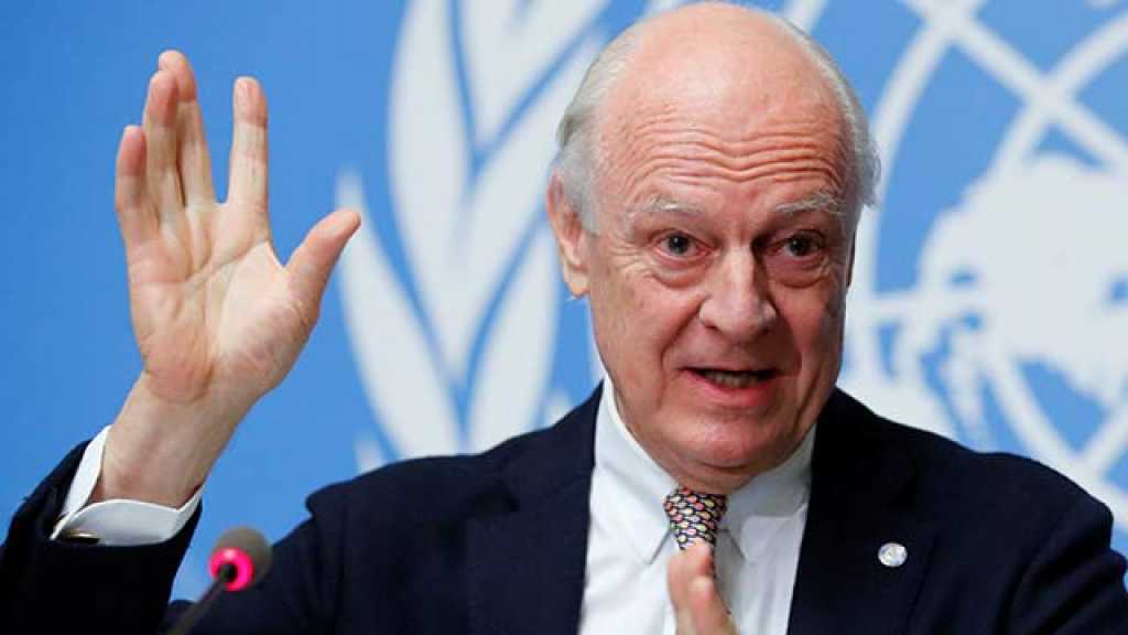 دي ميستورا: لا ينبغي &rsquo;التخلي&rsquo; عن قضية التسوية السياسية في سوريا