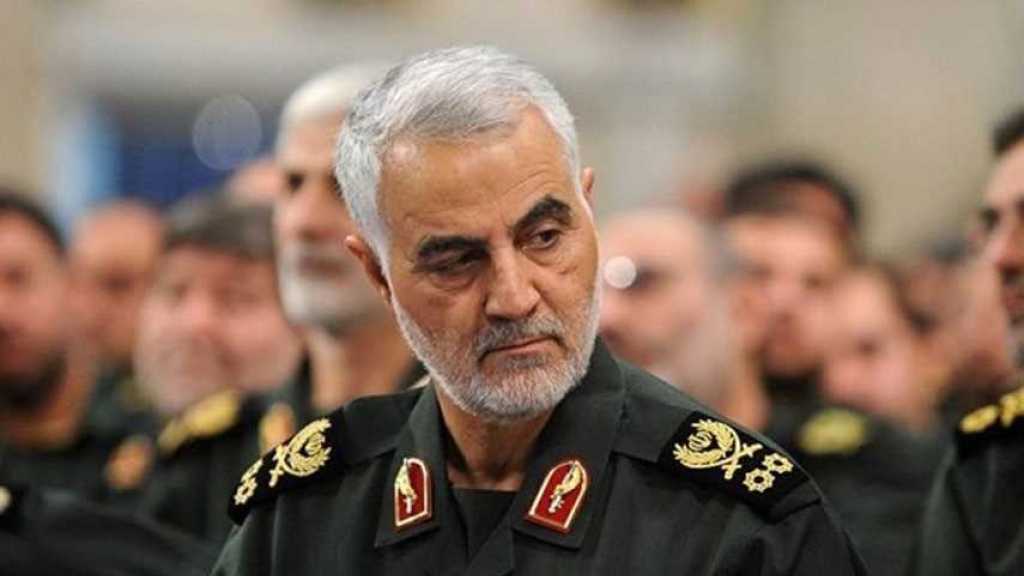  اللواء سليماني بحث مع قيادتي سرايا القدس وكتائب عز الدين القسام في غزة جهوزية المقاومة