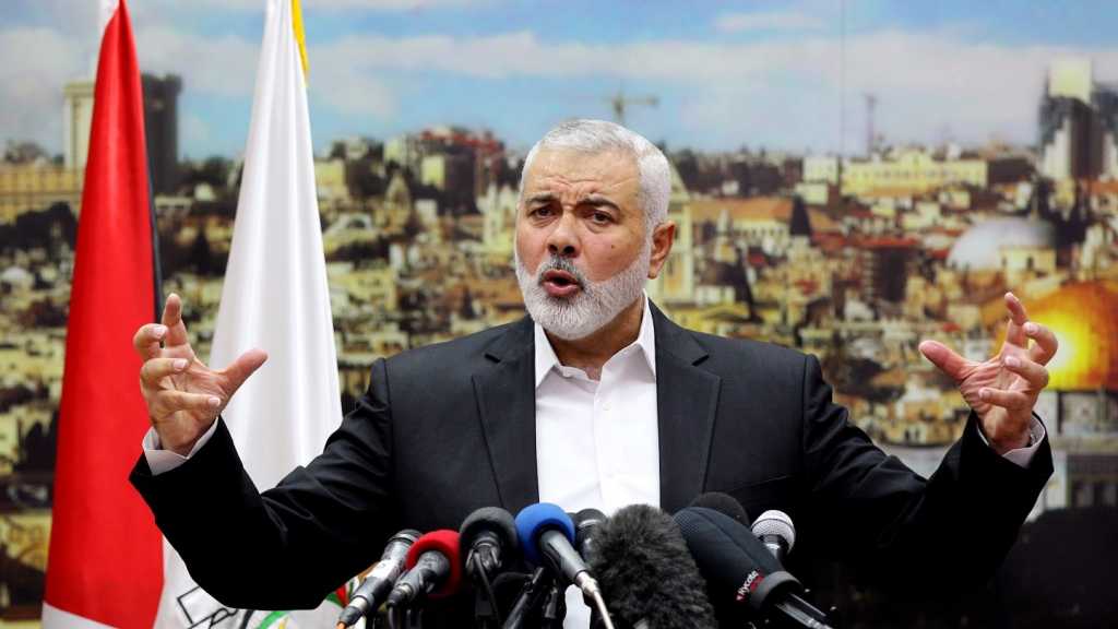 إسماعيل هنية: إعلان &ldquo;ترامب&rdquo; بشأن القدس &ldquo;لن يمر&rdquo;