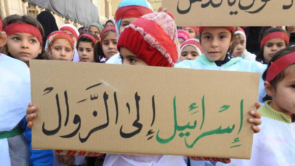 أهالي الفوعة وكفريا المحاصرين يقيمون وقفة تضامنية مع القدس