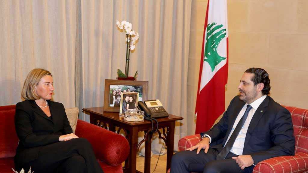 موغيريني بعد لقائها بري والحريري: أرحب بالعمل الذي قام به لبنان من أجل القدس