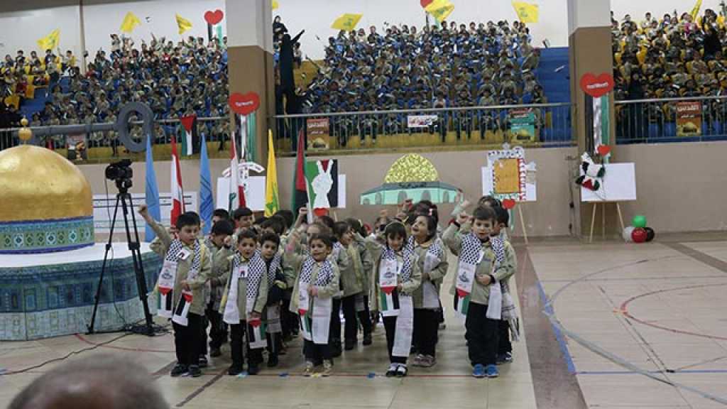 من أطفال مدارس المهديّ إلى أطفال فلسطين