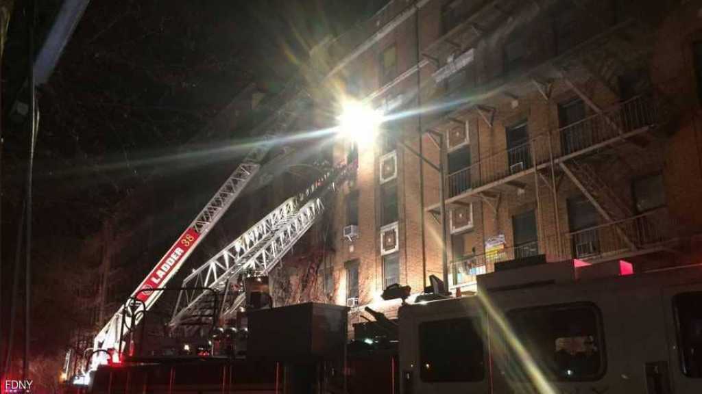 قتلى وإصابات حرجة في حريق بمبنى سكني في نيويورك